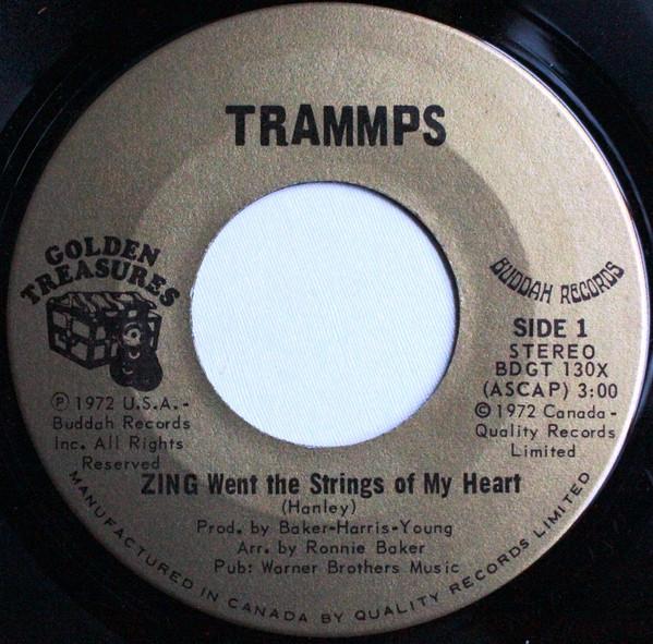 7inch Record TRAMMPS - Zing Went The Strings Of My Heart / BDGT130X Buddah Records 1972 Canada Soul/Funk Used
7inch Record TRAMMPS - Zing Went The Strings Of My Heart / BDGT130X Buddah Records 1972 Canada Soul/Funk Used