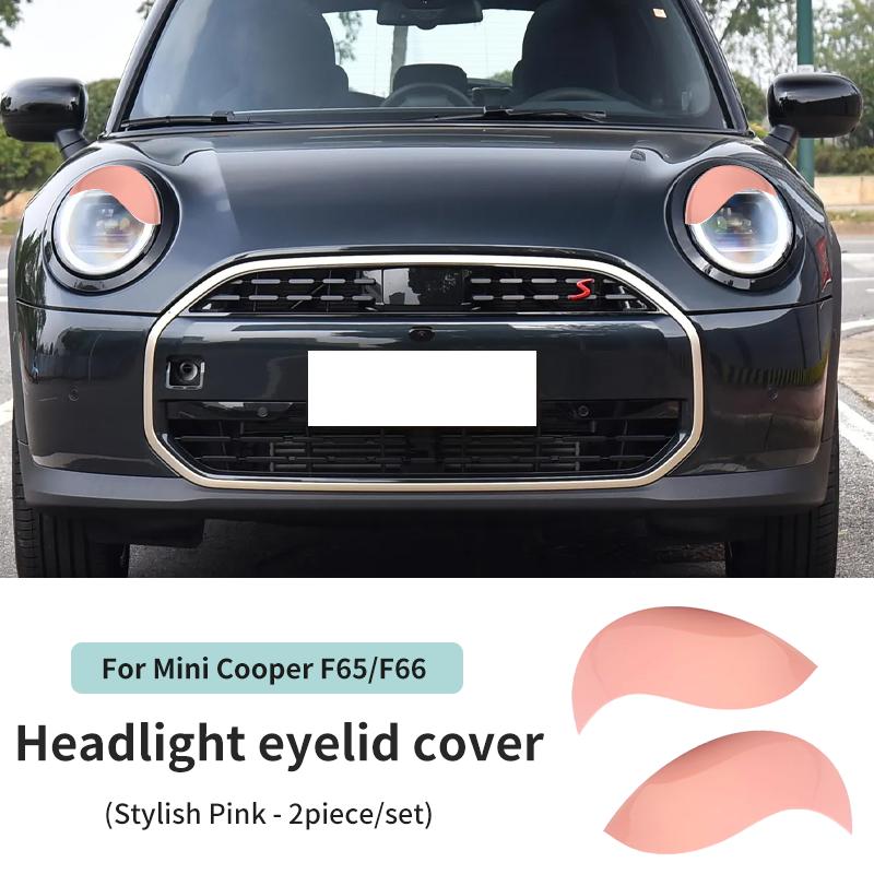 ABS Glossy And Matt Black Color Angry Eyelid For Mini Cooper F65 F66 Headlight Double Eyelid Exterior Decorative Car Accessories рожевий
ABS Glossy And Matt Black Color Angry Eyelid For Mini Cooper F65 F66 Headlight Double Eyelid Exterior Decorative Car Accessories рожевий