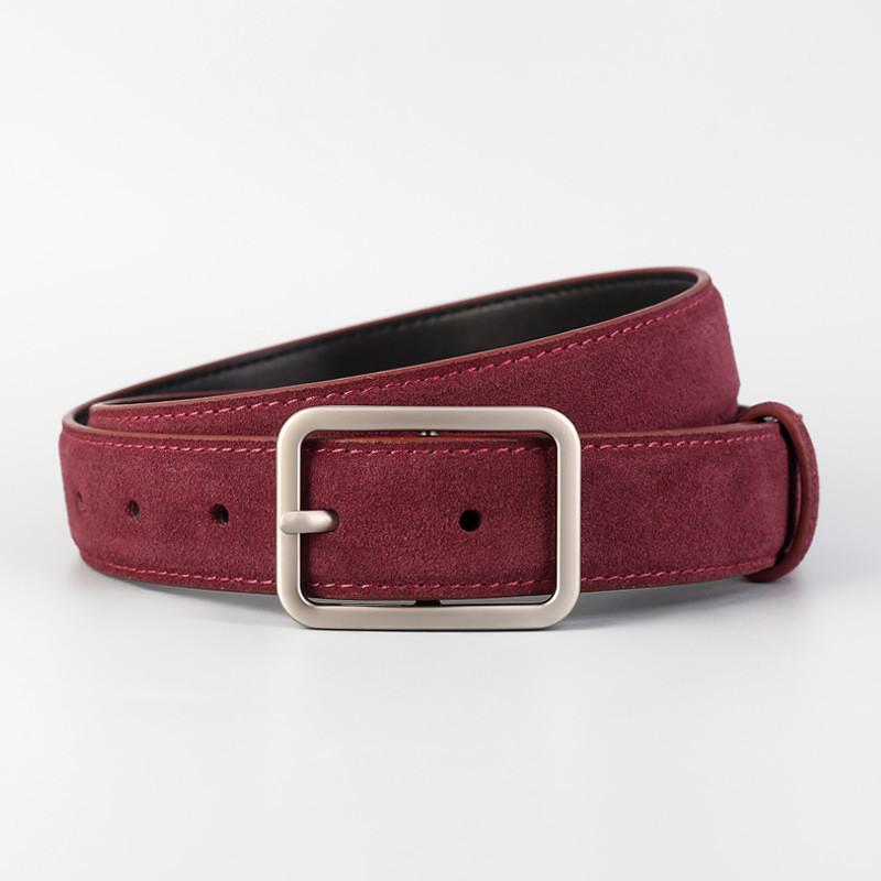 Genuine Leather Womens Belt With Alloy Buckle For Casual Jeans And Office Wear Angora Red
Genuine Leather Womens Belt With Alloy Buckle For Casual Jeans And Office Wear Angora Red