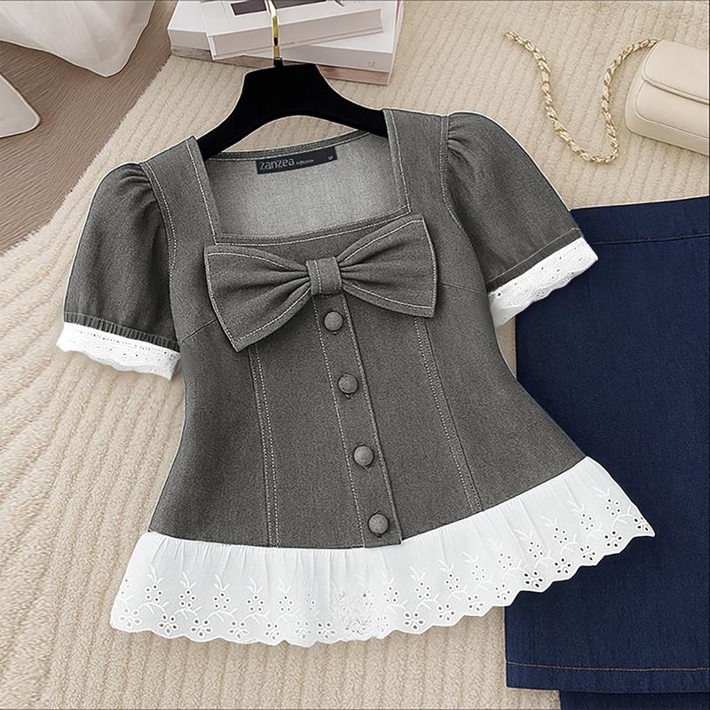 ZANZEA Женская повседневная блузка с квадратным вырезом и короткими рукавами, в стиле пэчворк 5XL серый
ZANZEA Женская повседневная блузка с квадратным вырезом и короткими рукавами, в стиле пэчворк 5XL серый