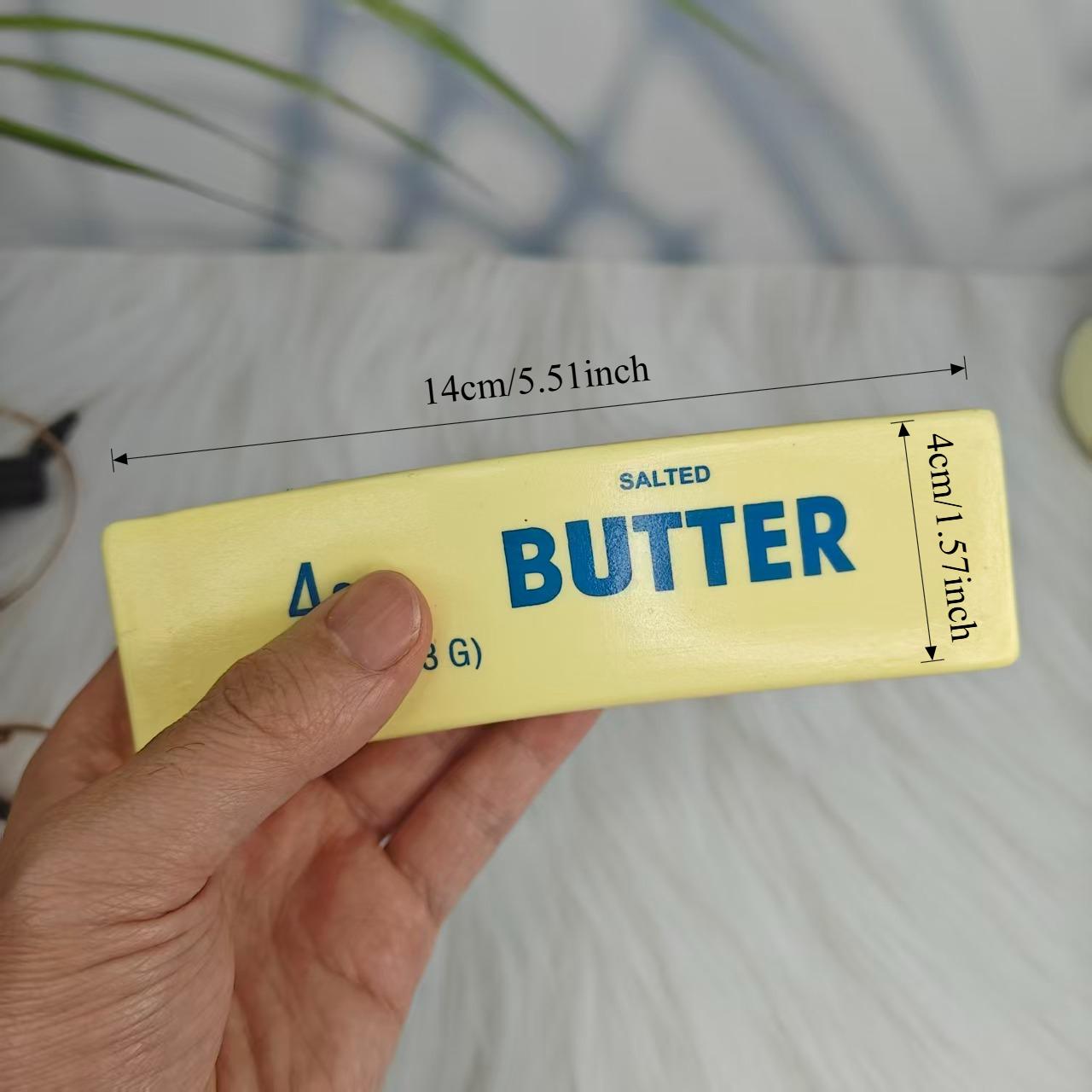 8.66in Jumbo Squishy Butter Stick Squeeze Toys Soft Slow Rebound Chees Stick Funny Prank Fidget Toy Stress Anxiety Relief Game
8.66in Jumbo Squishy Butter Stick Squeeze Toys Soft Slow Rebound Chees Stick Funny Prank Fidget Toy Stress Anxiety Relief Game