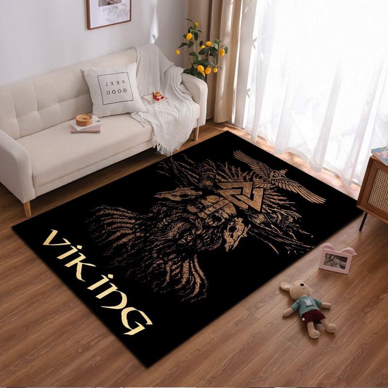 Viking Theme Carpet with Warrior Pattern and Rune Symbols Decor Suitable for use as an anti-slip for living room bedroom sofas 40x60cm( 15x23in )
Viking Theme Carpet with Warrior Pattern and Rune Symbols Decor Suitable for use as an anti-slip for living room bedroom sofas 40x60cm( 15x23in )