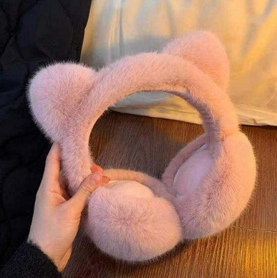 Women s Winter Cat Ear Plush Earmuffs - Warm, Windproof, Anti-Freeze Ear Covers
Women s Winter Cat Ear Plush Earmuffs - Warm, Windproof, Anti-Freeze Ear Covers
