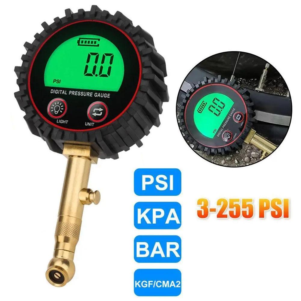 Precision Digital Tire Pressure Gauge with Air Bleeder Valve and Multiple Unit Options for Accurate Tire Pressure Measurements China Mainland
Precision Digital Tire Pressure Gauge with Air Bleeder Valve and Multiple Unit Options for Accurate Tire Pressure Measurements China Mainland
