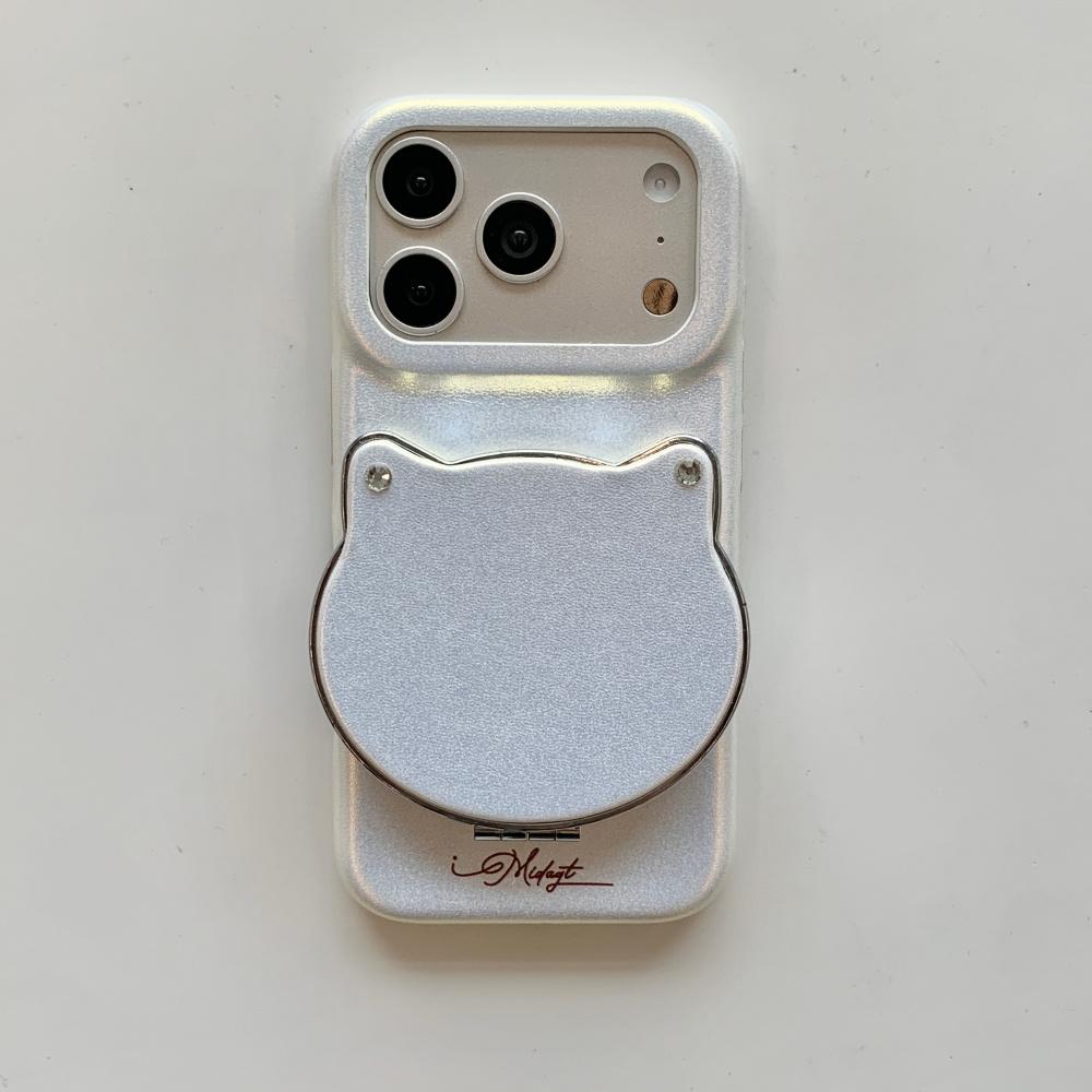 Cat ear mirror holder is suitable for Apple 14 mobile phone protective case, popular 17 series fashion mobile phone case, trend 15pro mobile phone iPhone 13Pro Max
Cat ear mirror holder is suitable for Apple 14 mobile phone protective case, popular 17 series fashion mobile phone case, trend 15pro mobile phone iPhone 13Pro Max