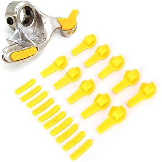 KIMISS Tire Changer Protector, 20pcs Tyre Changer Mount Demount Head Duck Insert Rim Protector
KIMISS Tire Changer Protector, 20pcs Tyre Changer Mount Demount Head Duck Insert Rim Protector