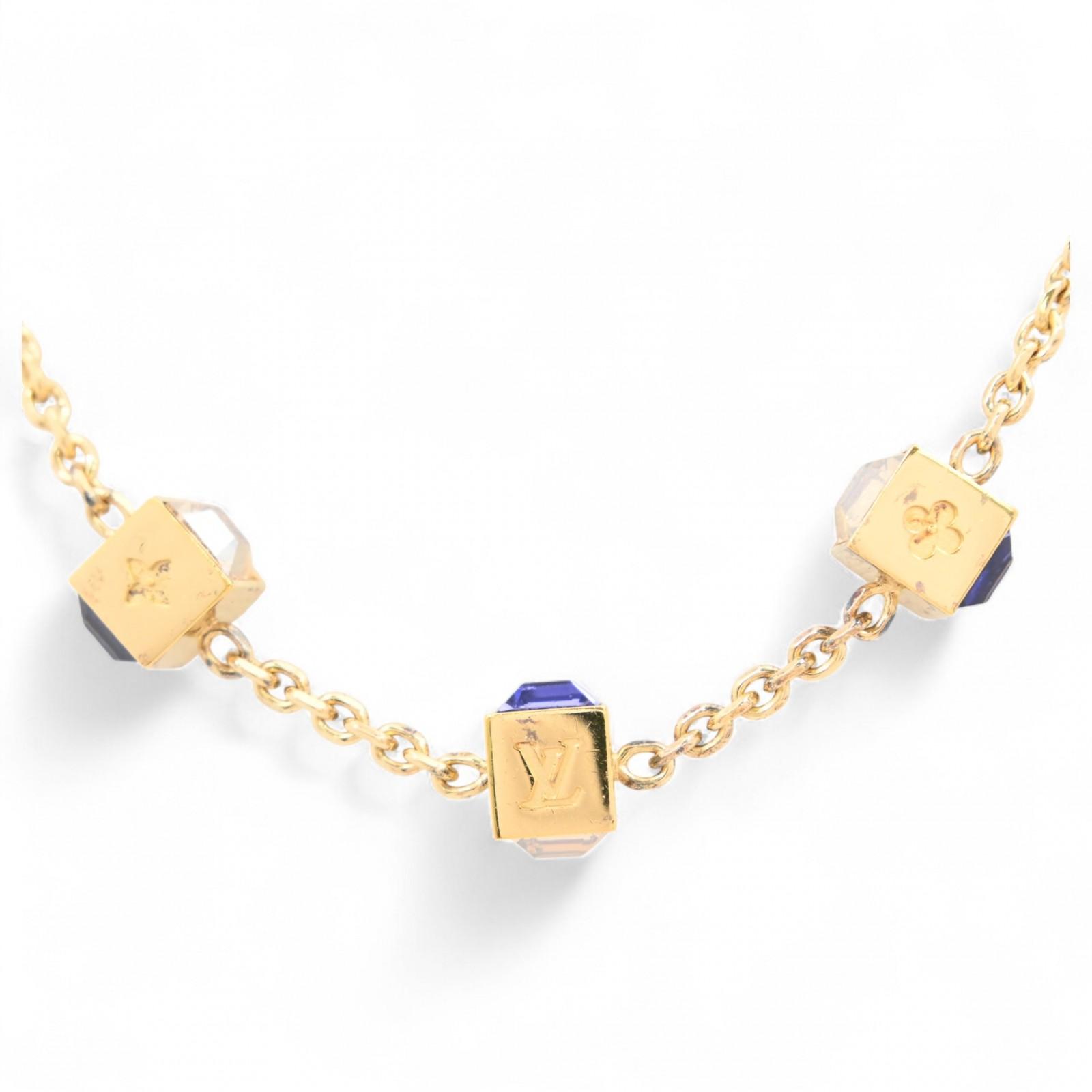 Auth LOUIS VUITTON Collier Gamble Cube Necklace M66999 lv6622kk
Auth LOUIS VUITTON Collier Gamble Cube Necklace M66999 lv6622kk