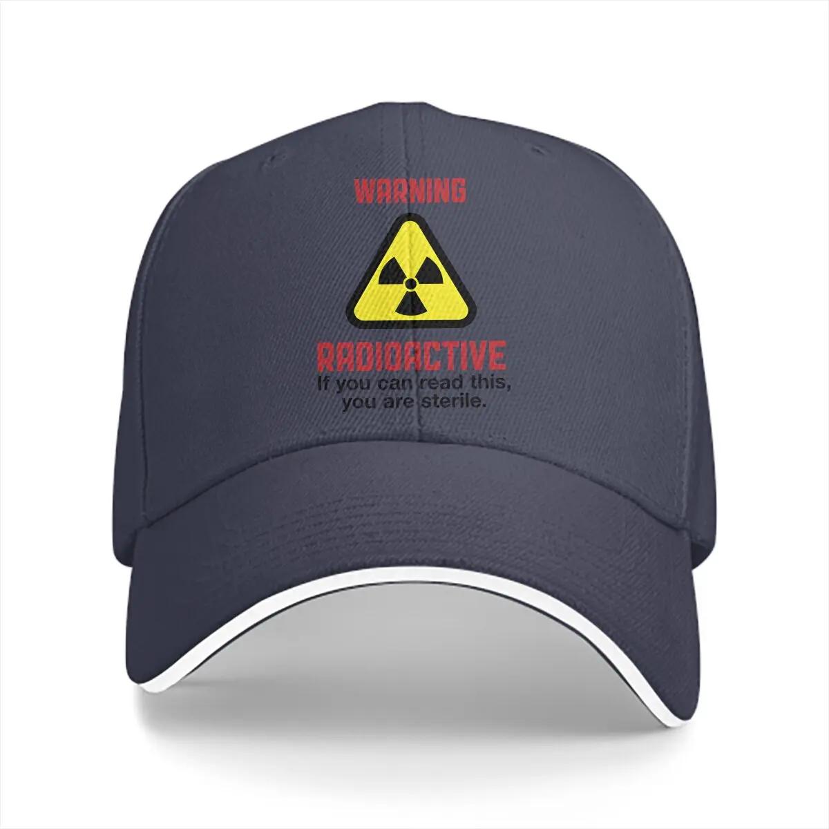 Caution Radioactive Baseball Cap Men Hats Women Visor Protection Snapback Radiation Symbol Caps One Size
Caution Radioactive Baseball Cap Men Hats Women Visor Protection Snapback Radiation Symbol Caps One Size