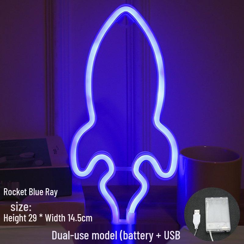 Rocket Planet Neon LED Night Light - Creative Hanging Lamp Decoration Battery + USB
Rocket Planet Neon LED Night Light - Creative Hanging Lamp Decoration Battery + USB