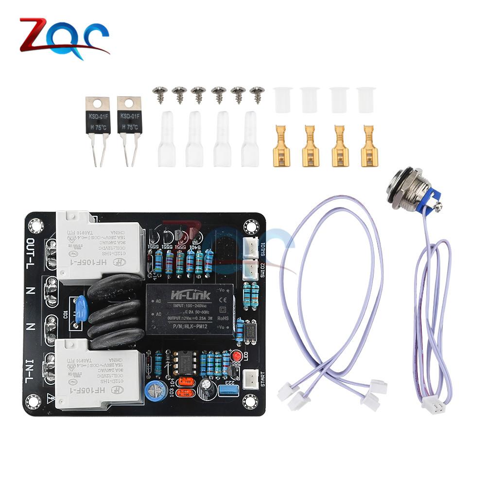 AC105-235V Amplifier Switch High Power Supply Soft Start Board Light Touch Double Temperature Control With Overheat Protection
AC105-235V Amplifier Switch High Power Supply Soft Start Board Light Touch Double Temperature Control With Overheat Protection