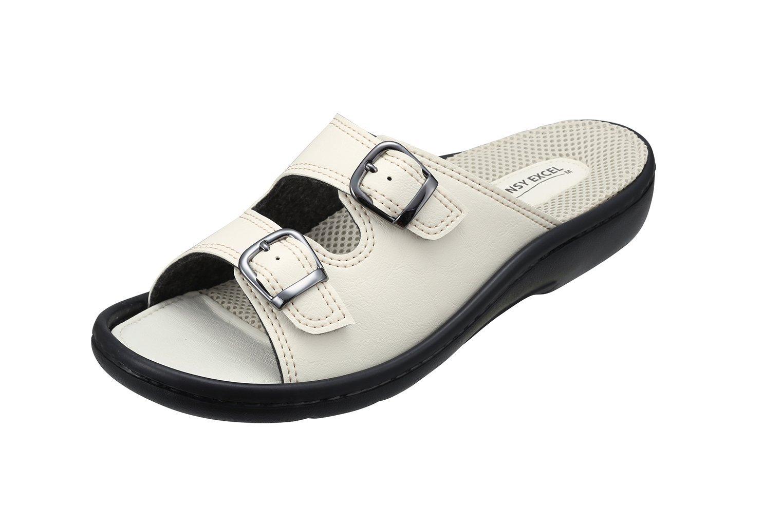 Женские сандалии Pansy Excel 9196 Comfort and Size цвета слоновой кости, легкие, удобные, антибактериальные, устойчивые к запаху, L, слоновая кость
Женские сандалии Pansy Excel 9196 Comfort and Size цвета слоновой кости, легкие, удобные, антибактериальные, устойчивые к запаху, L, слоновая кость