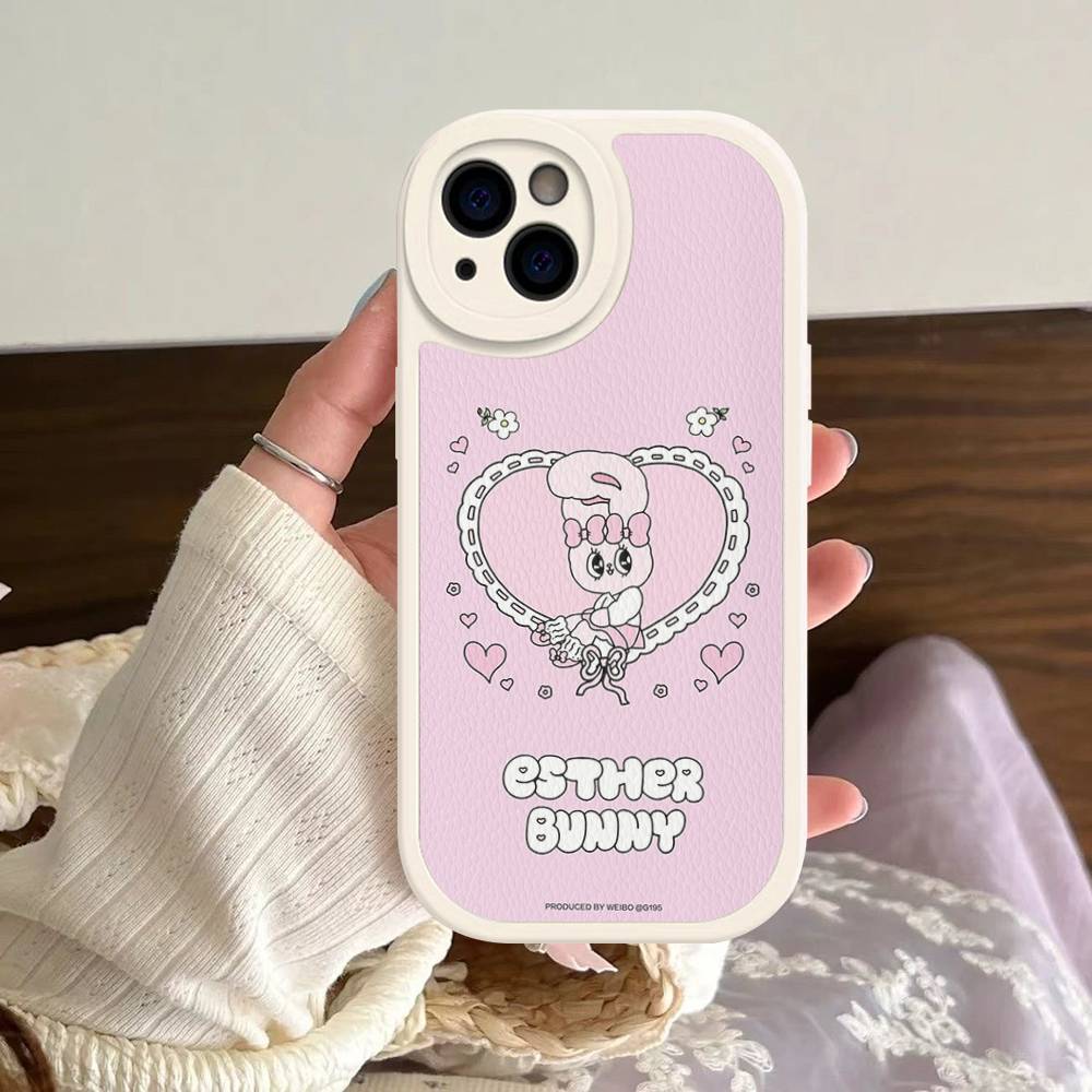 Esther Cute B-B-Bunny Phone Case For iPhone 16 15 14 13 12 11 Pro Max Plus Leather Soft Cover iphone XS
Esther Cute B-B-Bunny Phone Case For iPhone 16 15 14 13 12 11 Pro Max Plus Leather Soft Cover iphone XS