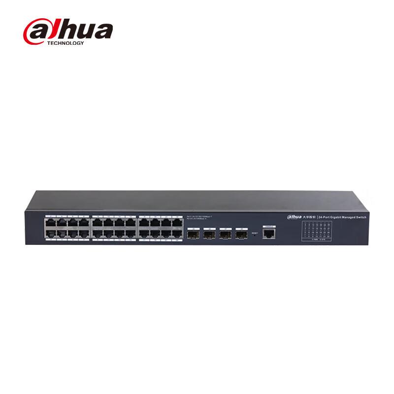 Dahua DH-S4200 Series 24-Port Full Gigabit Managed Non-PoE Desktop Switch CN plug (adapter included)
Dahua DH-S4200 Series 24-Port Full Gigabit Managed Non-PoE Desktop Switch CN plug (adapter included)
