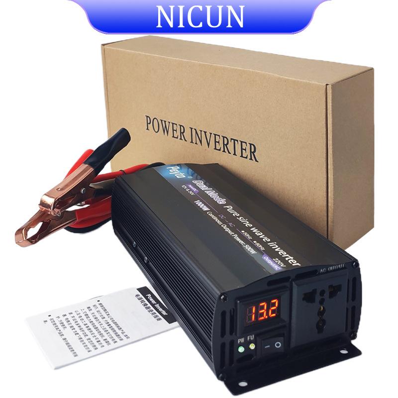 Интеллектуальный двухвольтный общий 12 В 24 В 220 В автомобильный наружный инвертор 1000 Вт 1600 Вт синусоида 12V/24V 500W/1000W
Интеллектуальный двухвольтный общий 12 В 24 В 220 В автомобильный наружный инвертор 1000 Вт 1600 Вт синусоида 12V/24V 500W/1000W
