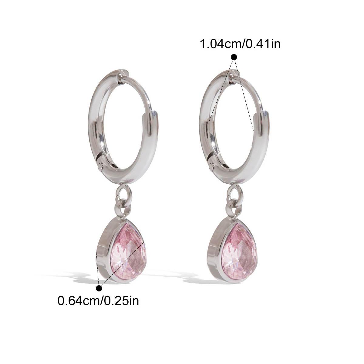 Yori Creative Cubic Zirconia Dangle Earrings for Women Stainless Steel Summer Popular Metal Jewelry Gift Recommend 2025
Yori Creative Cubic Zirconia Dangle Earrings for Women Stainless Steel Summer Popular Metal Jewelry Gift Recommend 2025