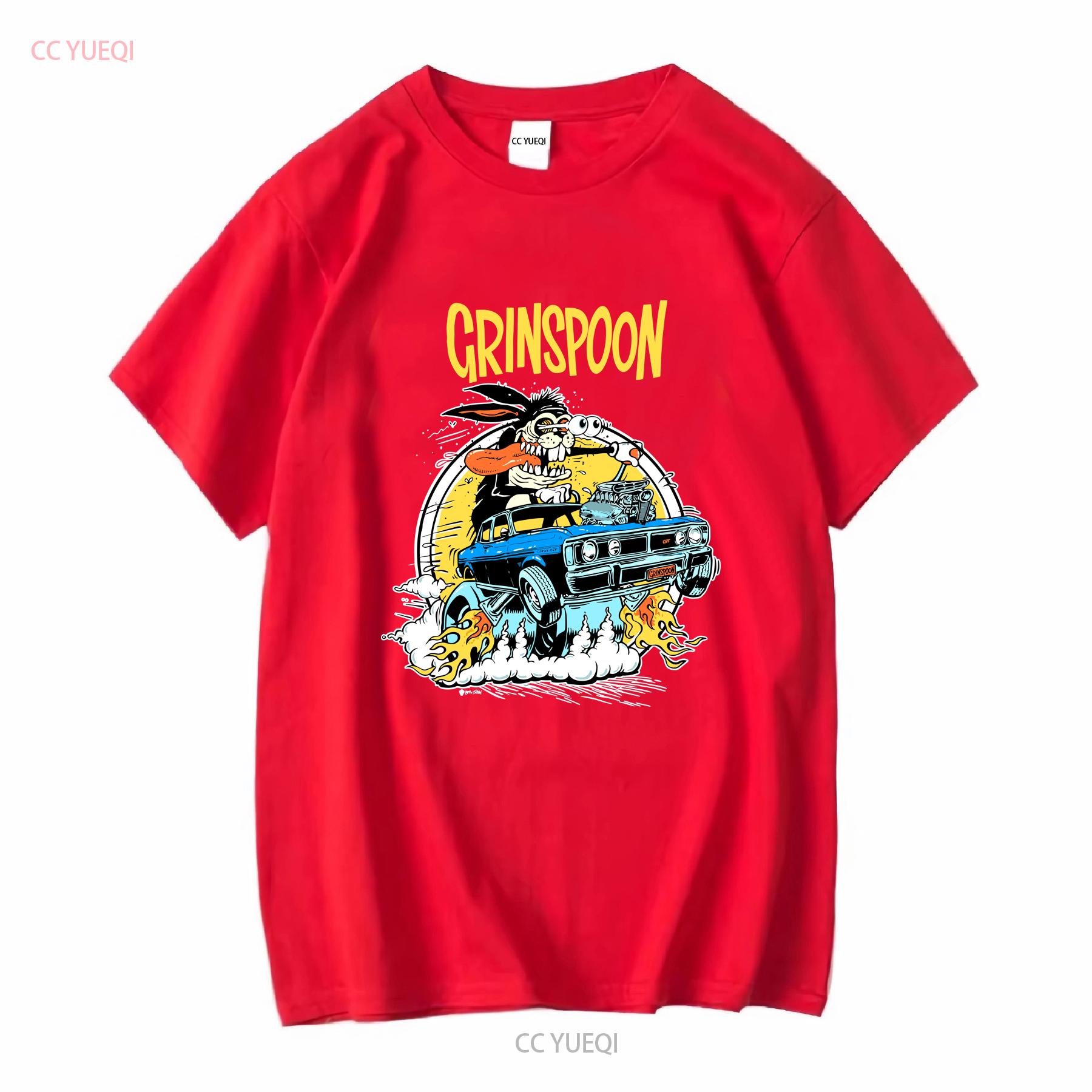 Grinspoon T Shirt Medium long sleeves vintage Washed Soft Comfortable homme graphic fashion Top For Everyday Wear Slightly S
Grinspoon T Shirt Medium long sleeves vintage Washed Soft Comfortable homme graphic fashion Top For Everyday Wear Slightly S