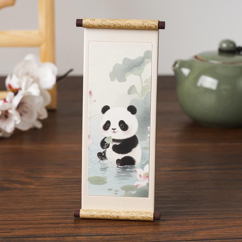 Panda Wooden Scroll Fridge Magnet - Cartoon Cultural Gift Souvenir
Panda Wooden Scroll Fridge Magnet - Cartoon Cultural Gift Souvenir