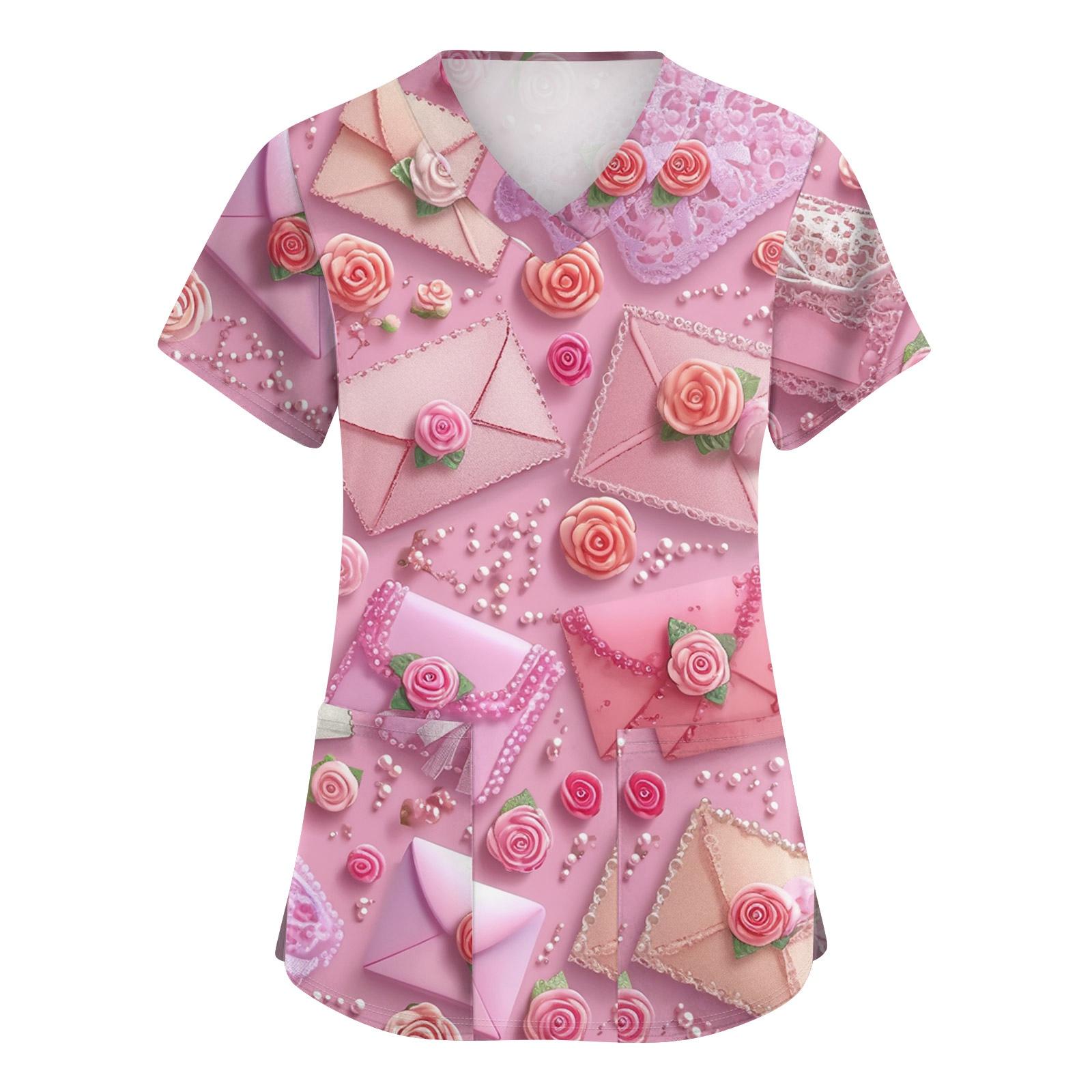 Women s Cute Bow Printed Work Clothes V-neck Double Layer Pockets Basic Short Sleeve Top Pullover XXL
Women s Cute Bow Printed Work Clothes V-neck Double Layer Pockets Basic Short Sleeve Top Pullover XXL