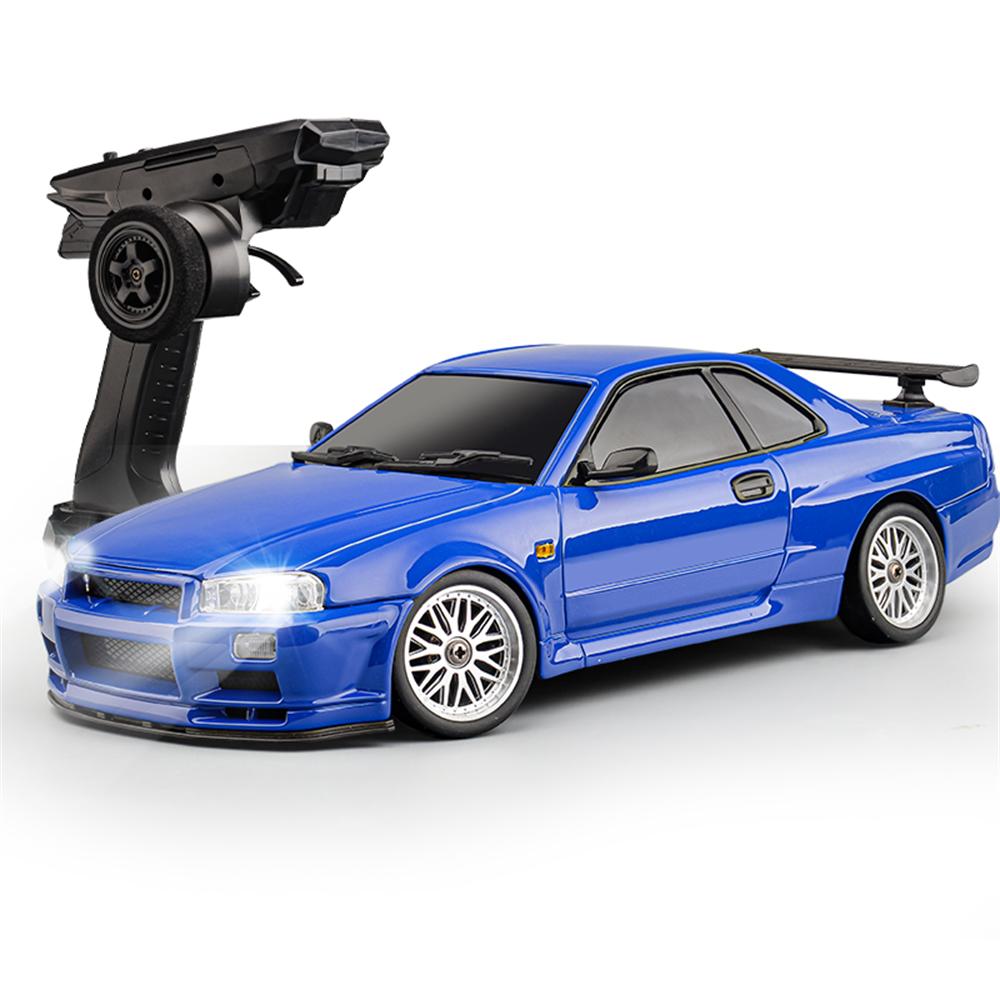 LDRC 1899 RTR 1/18 2.4G RWD RC Car Drift GTR R34 Gyro LED Light On-Road Full Proportional Alloy Body Shell Racing Vehicles Models Toys синий
LDRC 1899 RTR 1/18 2.4G RWD RC Car Drift GTR R34 Gyro LED Light On-Road Full Proportional Alloy Body Shell Racing Vehicles Models Toys синий