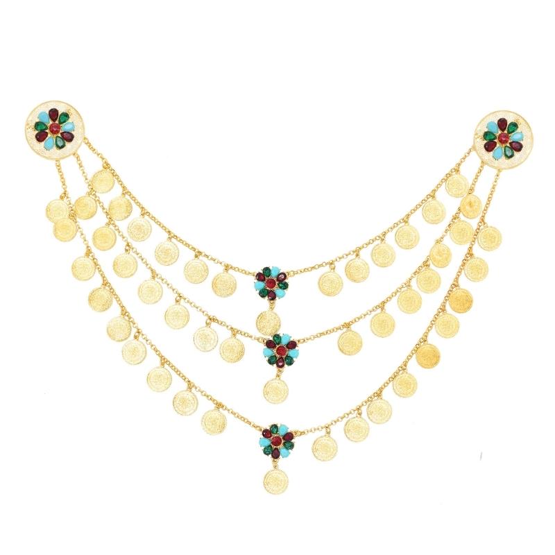 Contemporary Multi Layer Alloy Shoulder Chain Adorned with Coin Tassels Shoulder Accessory for a Sophisticated Touch
Contemporary Multi Layer Alloy Shoulder Chain Adorned with Coin Tassels Shoulder Accessory for a Sophisticated Touch