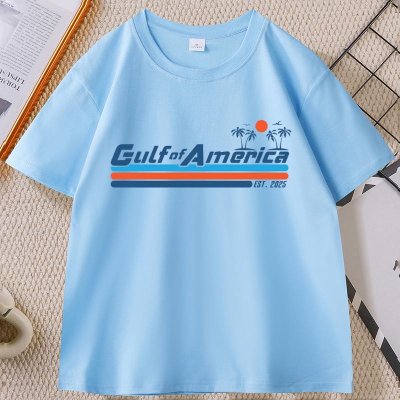 Gulf of America TShirt Casual Cotton Short Sleeve Patriotic Tee Summer Vibes 2025 Tshirt Unisex Women Beach T Shirt Unisex 4XL
Gulf of America TShirt Casual Cotton Short Sleeve Patriotic Tee Summer Vibes 2025 Tshirt Unisex Women Beach T Shirt Unisex 4XL