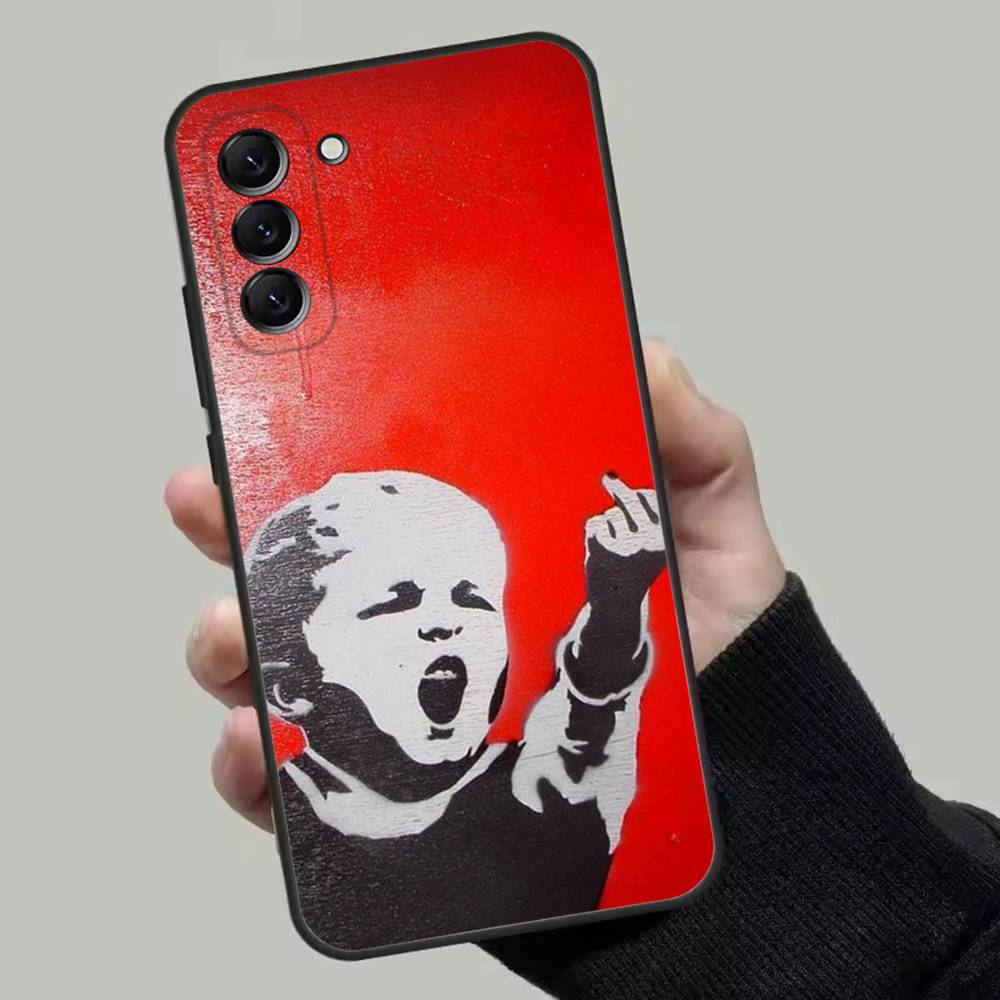 Banksy Graffiti War Phone Case For Samsung Galaxy A13,A21s,A22,A31,A32,A52,A53,A71,A80,Soft Black Shell Samsung a40
Banksy Graffiti War Phone Case For Samsung Galaxy A13,A21s,A22,A31,A32,A52,A53,A71,A80,Soft Black Shell Samsung a40