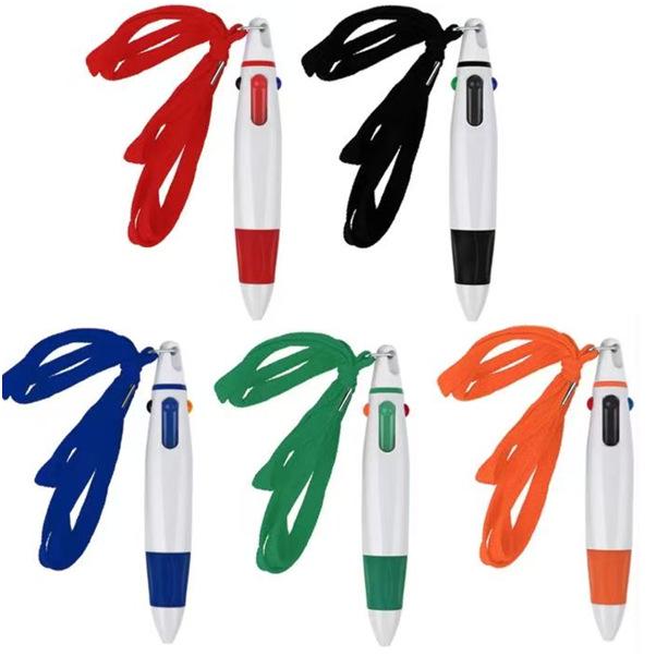 Four-Color Hanging Ballpoint Pen: Oil-Based, Multi-Capacity, Atomic Pen for Advertising With lanyard, one pen
Four-Color Hanging Ballpoint Pen: Oil-Based, Multi-Capacity, Atomic Pen for Advertising With lanyard, one pen