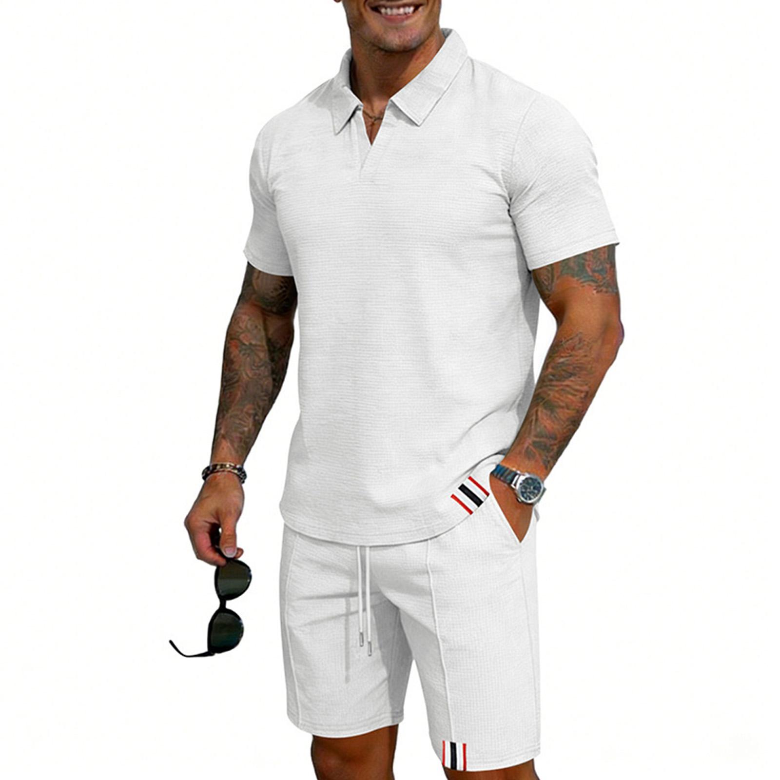 Men s Knit American Seagull Collar Casual Set XL білий
Men s Knit American Seagull Collar Casual Set XL білий