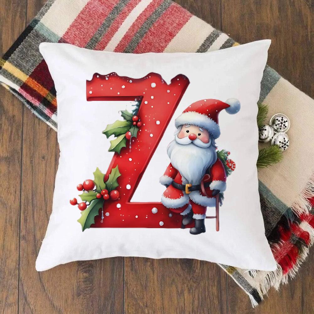 Наволочка с рисунком 26 букв и Санта-Клауса на Рождество, новогодняя вечеринка, наволочка для дивана, наволочка для спальни для мальчиков и девочек
Наволочка с рисунком 26 букв и Санта-Клауса на Рождество, новогодняя вечеринка, наволочка для дивана, наволочка для спальни для мальчиков и девочек