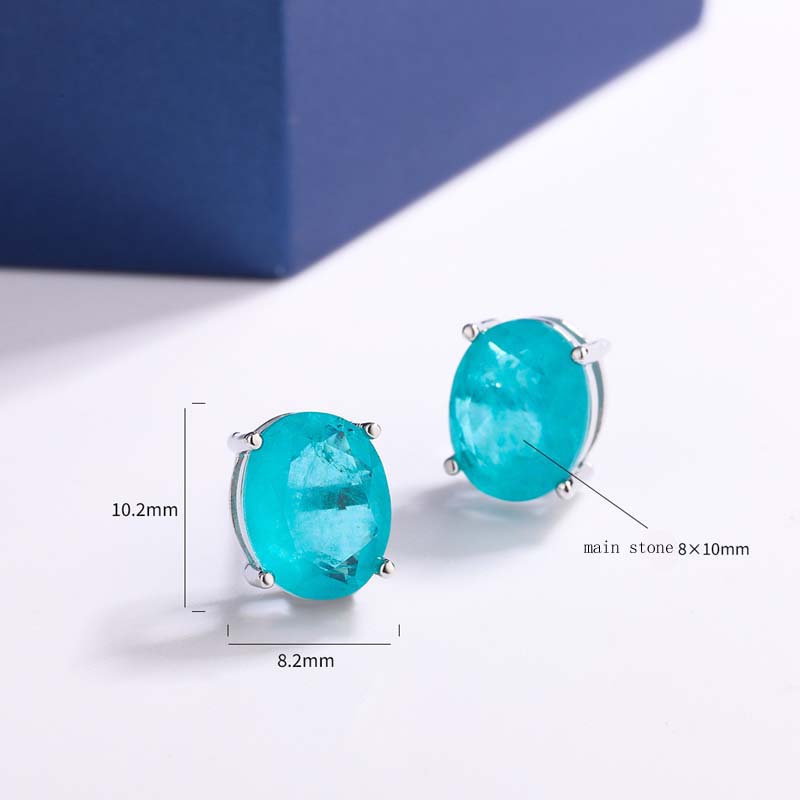 925 Sterling Silver 10mm Round Tourmaline Gemstone Stud Earrings for Women Fashion Party Anniversary Jewelry Gift
925 Sterling Silver 10mm Round Tourmaline Gemstone Stud Earrings for Women Fashion Party Anniversary Jewelry Gift