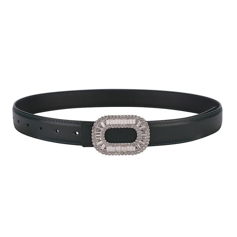 Mei Rhinestone-embellished top grain leather belt - perfect for jeans, dress pants, and more зелений
Mei Rhinestone-embellished top grain leather belt - perfect for jeans, dress pants, and more зелений