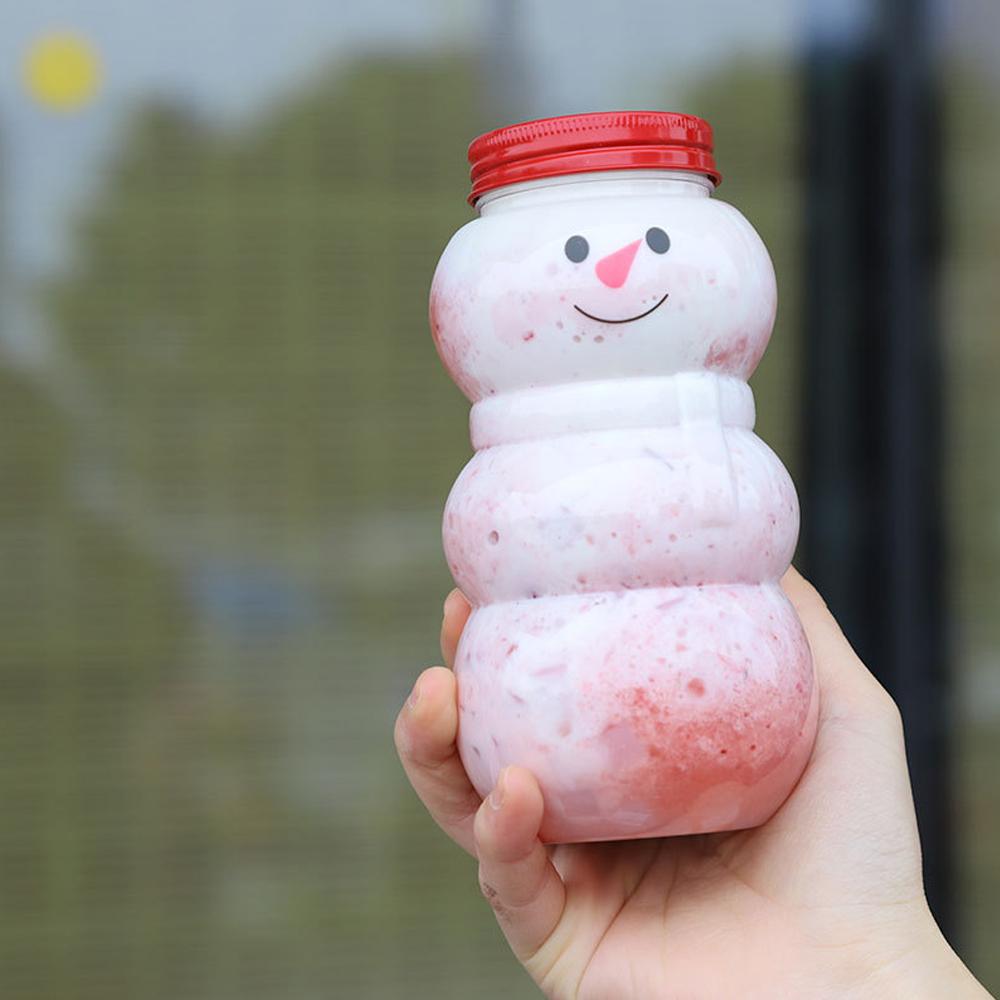 500ml Snowman Plastic Juice Bottles Empty Christmas Milk Beverage Bottle Scarves Drink Containers Smoothies Water Bottles 500ml 5Pcs
500ml Snowman Plastic Juice Bottles Empty Christmas Milk Beverage Bottle Scarves Drink Containers Smoothies Water Bottles 500ml 5Pcs