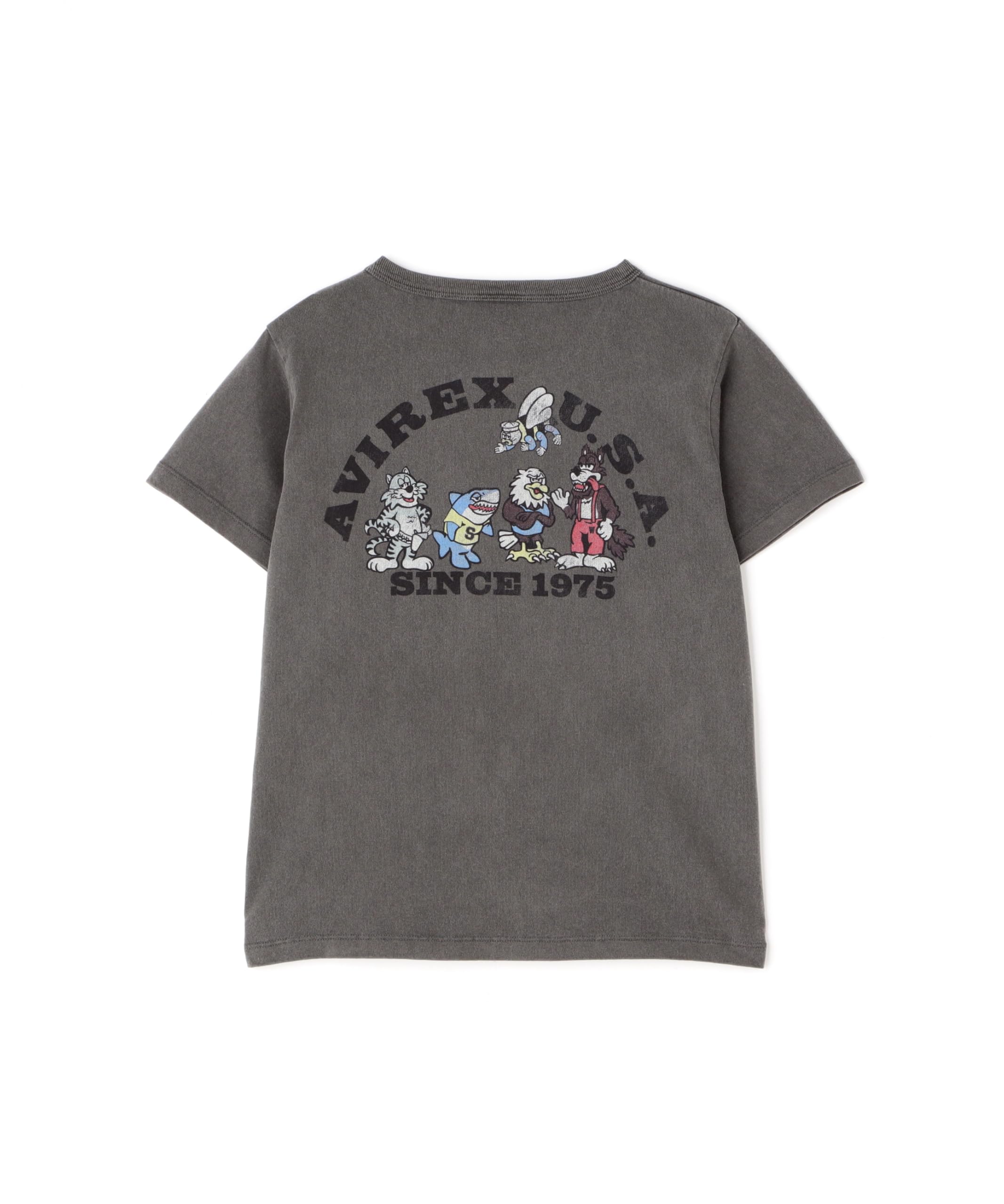 AVIREX KID S FADE WASH PRINT T-SHIRT 120 charcoal 783-5134952
AVIREX KID S FADE WASH PRINT T-SHIRT 120 charcoal 783-5134952