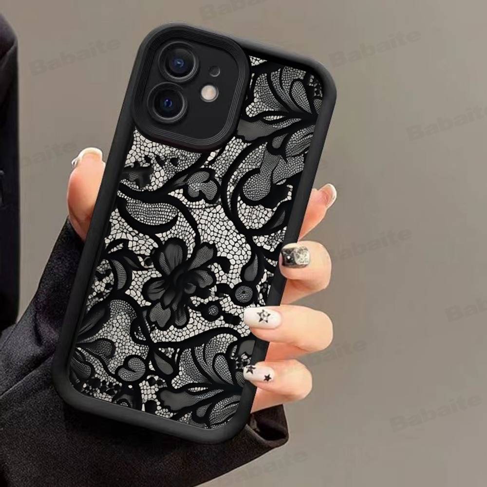 Lace Pattern TPU Phone Cover For Iphone 17 16 15 14 13 12 11 Pro Max Plus Case Cover iPhone 15 plus
Lace Pattern TPU Phone Cover For Iphone 17 16 15 14 13 12 11 Pro Max Plus Case Cover iPhone 15 plus