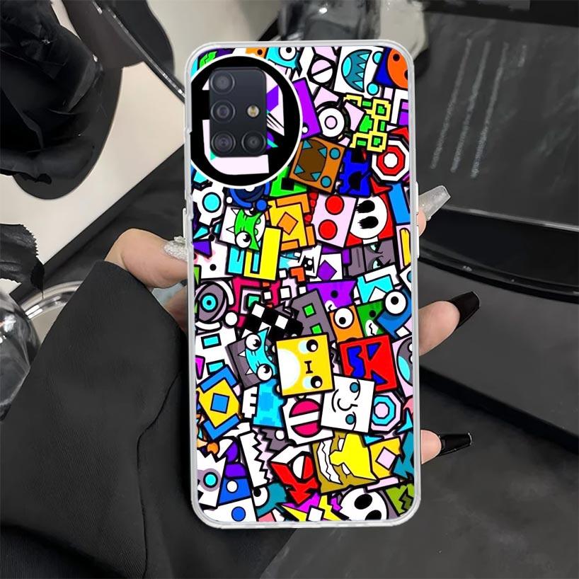 Geometry Dash Game Phone Case for Samsung Galaxy A52 A51 A50S A42 A32 A22 A12 A41 A31 A21S A71 A70 A40 A30S A20E A10S Samsung A20E
Geometry Dash Game Phone Case for Samsung Galaxy A52 A51 A50S A42 A32 A22 A12 A41 A31 A21S A71 A70 A40 A30S A20E A10S Samsung A20E