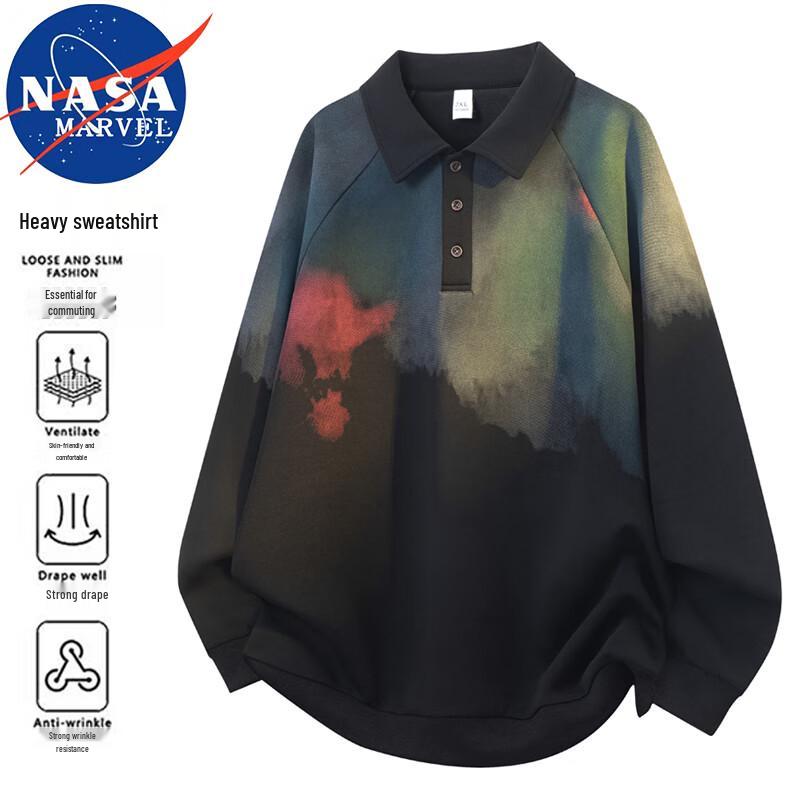 NASA MARVEL Men s Polo Collar Long Sleeve T-Shirt 4XL
NASA MARVEL Men s Polo Collar Long Sleeve T-Shirt 4XL