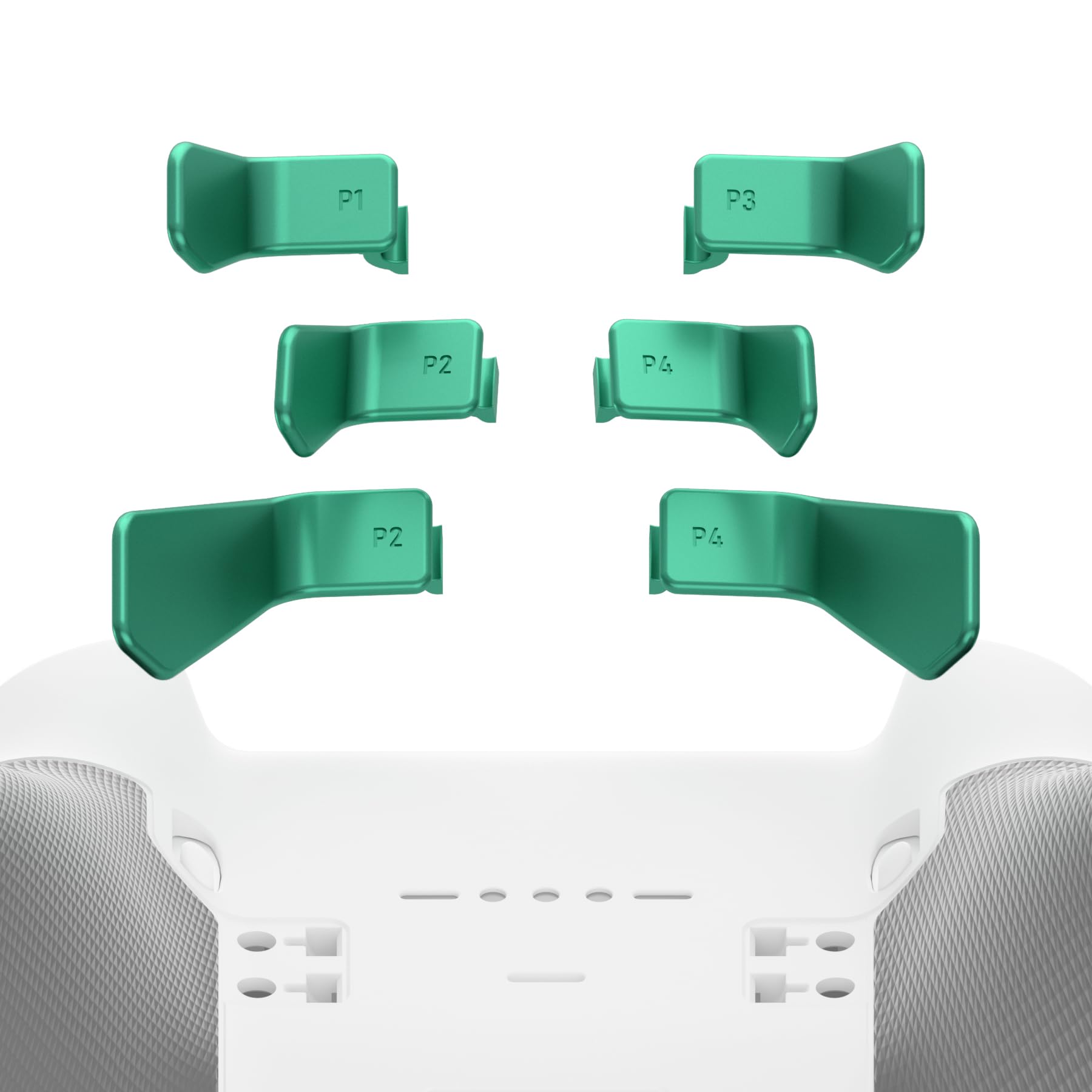 eXtremeRate Swift Paddle Compatible with Xbox Elite 6 in 1 Replacement Back Paddle Compatible with Xbox One Elite Elite Series 2 Controller Aqua 1/2
eXtremeRate Swift Paddle Compatible with Xbox Elite 6 in 1 Replacement Back Paddle Compatible with Xbox One Elite Elite Series 2 Controller Aqua 1/2