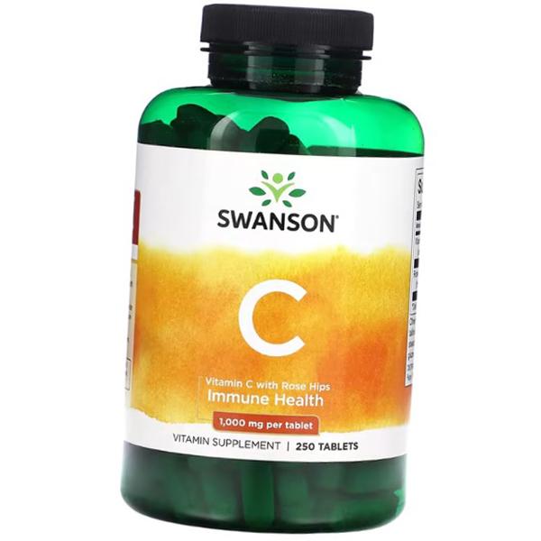 Витамин С с Шиповником, Vitamin C with Rose Hips 1000 Tabs, Swanson 250таб (36280219) 250tab
Витамин С с Шиповником, Vitamin C with Rose Hips 1000 Tabs, Swanson 250таб (36280219) 250tab