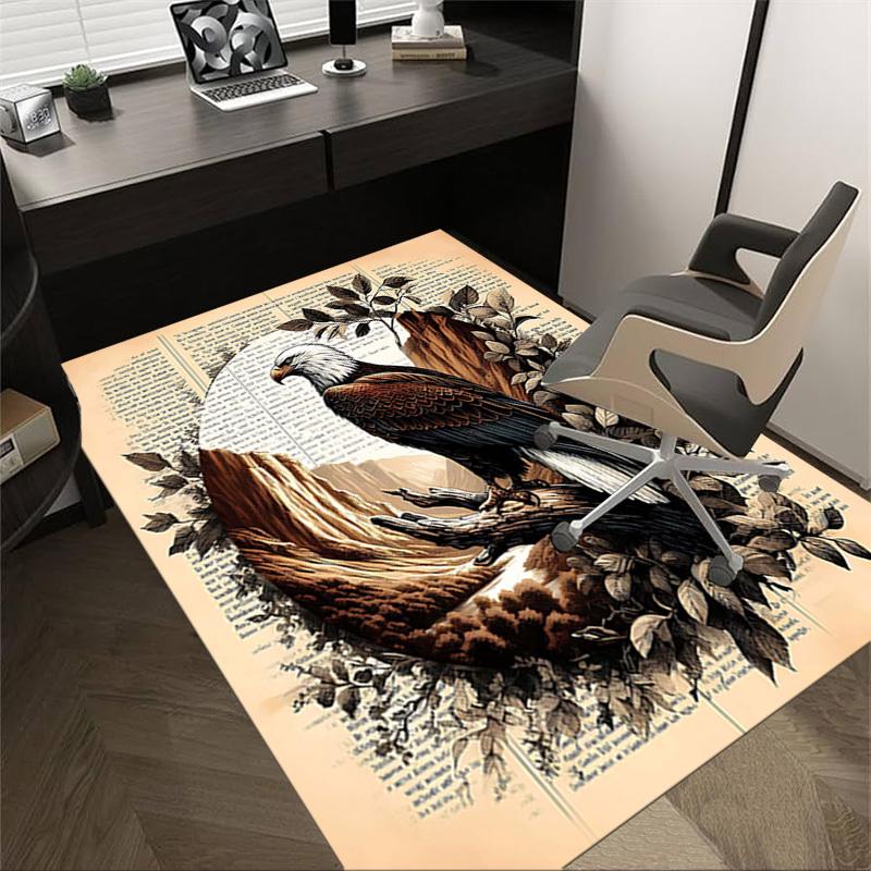 1PC Eagle Forest Non-Slip Floor Carpet Compatible for Office&Living Room&Dining room - Flat-Weave Machine- Soft & Pattern-E253 60cm by 90cm
1PC Eagle Forest Non-Slip Floor Carpet Compatible for Office&Living Room&Dining room - Flat-Weave Machine- Soft & Pattern-E253 60cm by 90cm