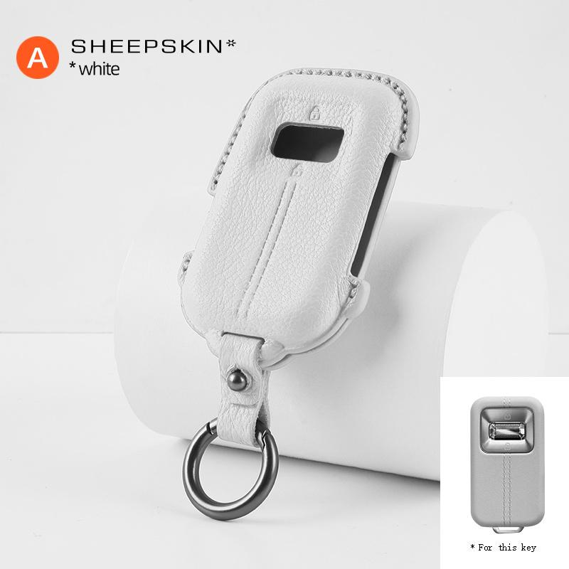 For Zeekr 001 9X 2026 goatskin Smart Key Keyless Remote Fob Case Car key protection cover
For Zeekr 001 9X 2026 goatskin Smart Key Keyless Remote Fob Case Car key protection cover