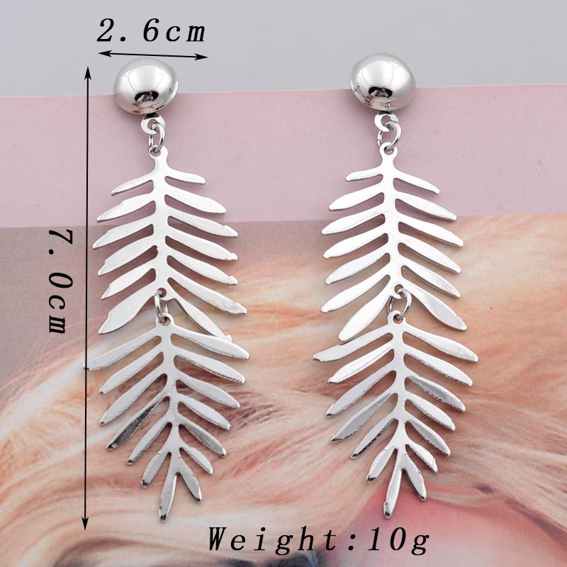 Exaggerate Long Drop Earrings for Women Metal Leaf Dangle Earrings Vintage Trendy Statement Zircon Golden Copper Color Gift
Exaggerate Long Drop Earrings for Women Metal Leaf Dangle Earrings Vintage Trendy Statement Zircon Golden Copper Color Gift