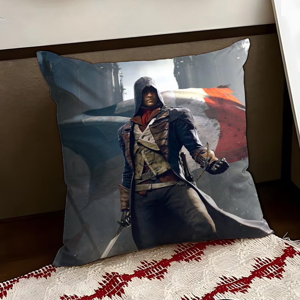 Game AAssassins CreedS Cushion Cover Reversible Soft Durable Pillow Cover Home Car MultiScene Use for Daily Comfort 30X30cm
Game AAssassins CreedS Cushion Cover Reversible Soft Durable Pillow Cover Home Car MultiScene Use for Daily Comfort 30X30cm
