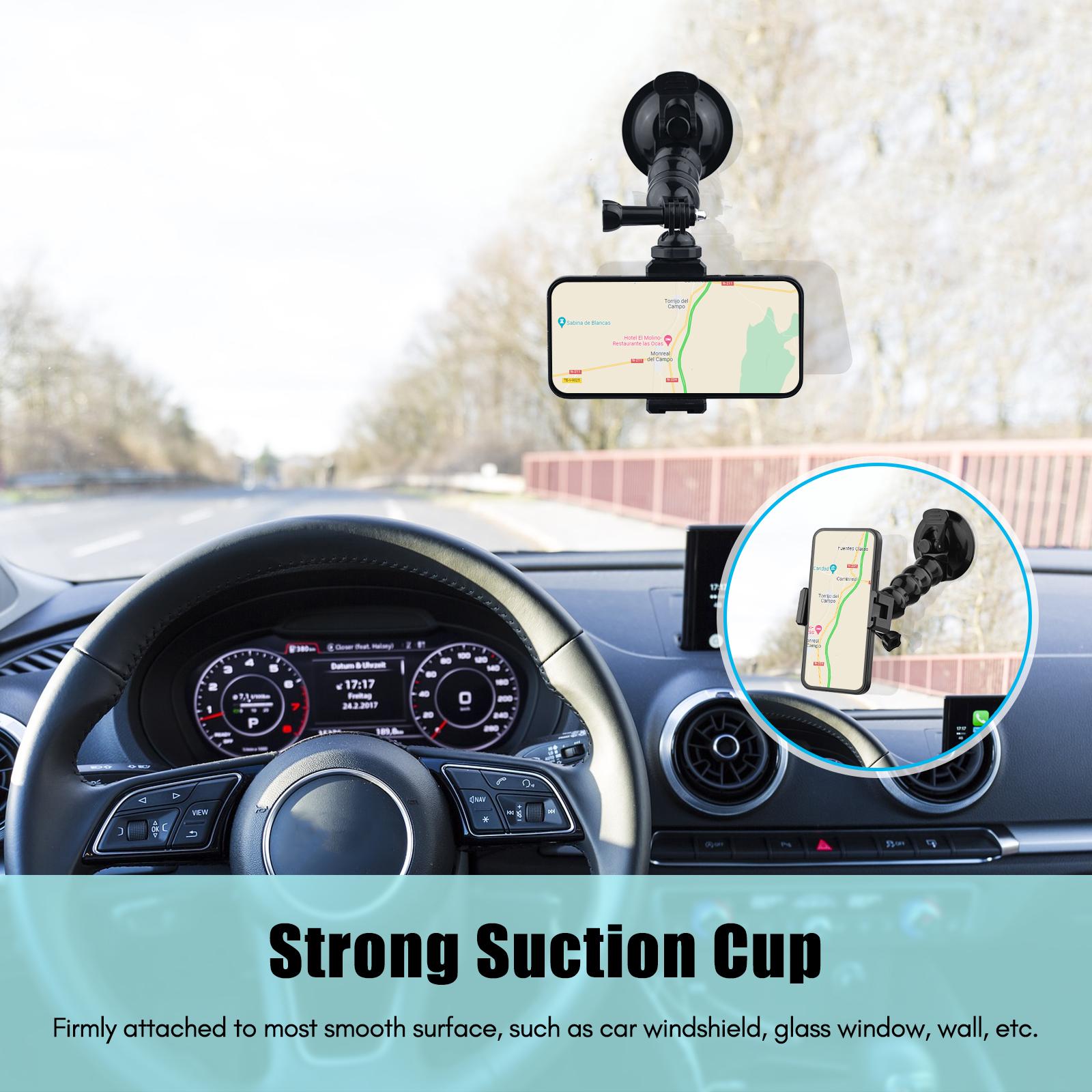 16cm 6.3in Flexible Suction Cup Mount Windshield Suction Cup Phone Mount 360 degrees Rotatable 1 4 Inch Screw Connector чёрный
16cm 6.3in Flexible Suction Cup Mount Windshield Suction Cup Phone Mount 360 degrees Rotatable 1 4 Inch Screw Connector чёрный