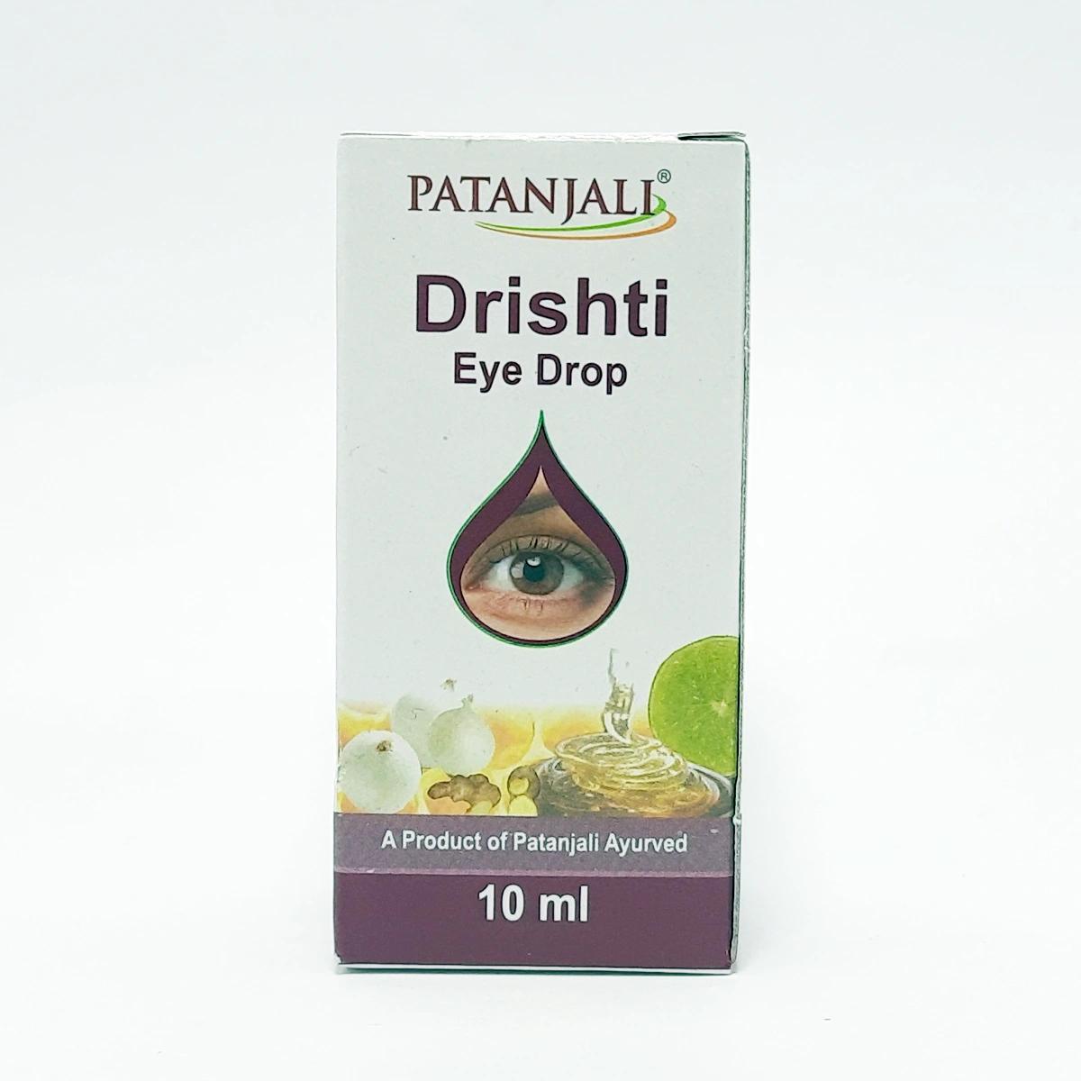 Patanjali Drishti Eye Drop, With Shwet Pyaz, Adrak Swaras, Nimbu Swaras, Shahad | 10ml
Patanjali Drishti Eye Drop, With Shwet Pyaz, Adrak Swaras, Nimbu Swaras, Shahad | 10ml