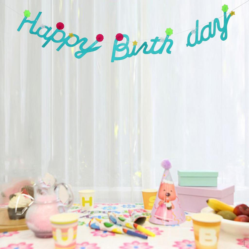 Happy Birthday Letters Bunting Banner Baby Showers Kids Party Decor Props
Happy Birthday Letters Bunting Banner Baby Showers Kids Party Decor Props
