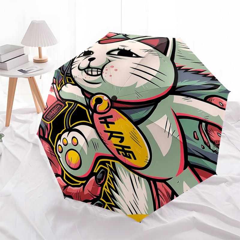 1pc Automatic Opening Closing Umbrella with 3-Fold Design, 8-Bone Iron Frame Outdoor for Fans, Travelers, Daily Use, Festive Gift.C082
1pc Automatic Opening Closing Umbrella with 3-Fold Design, 8-Bone Iron Frame Outdoor for Fans, Travelers, Daily Use, Festive Gift.C082