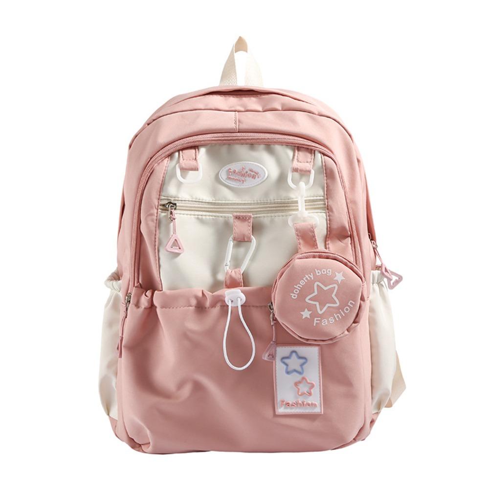 Cartoon Nylon Shoulders Bag Star Student Schoolbag Cute Women Backpack Gilrs розовый
Cartoon Nylon Shoulders Bag Star Student Schoolbag Cute Women Backpack Gilrs розовый