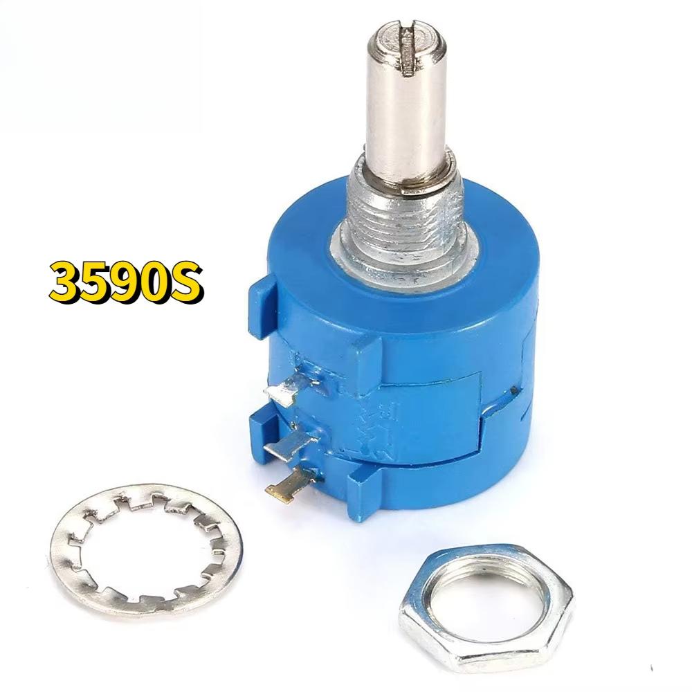 1PCS Potentiometers Precision Multiturn Wirewound Potentiometer 3590S Adjustable Resistor 100R 200R 2K 5K 10K 20K 50K 100K Ohm 10K Ohm
1PCS Potentiometers Precision Multiturn Wirewound Potentiometer 3590S Adjustable Resistor 100R 200R 2K 5K 10K 20K 50K 100K Ohm 10K Ohm