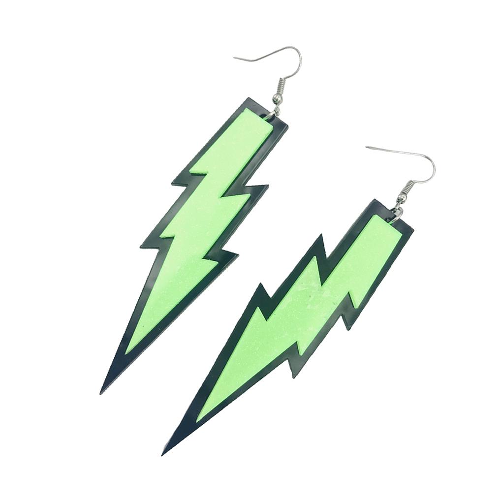 1 Pair Ear Flash Stylish Ear Pendant Delicate Fashion Earrings Accessory Party Drops Favors Hoop for Banquet Daily Dress фарби люмінесцентні зелений колір
1 Pair Ear Flash Stylish Ear Pendant Delicate Fashion Earrings Accessory Party Drops Favors Hoop for Banquet Daily Dress фарби люмінесцентні зелений колір