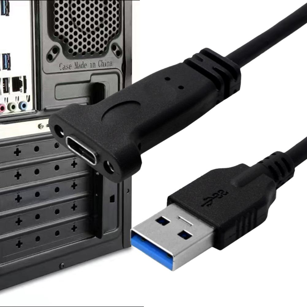 20 см USB A 3.0 Male to USB C Female Внутренний панельный кабель Полезно для настольного ПК A
20 см USB A 3.0 Male to USB C Female Внутренний панельный кабель Полезно для настольного ПК A